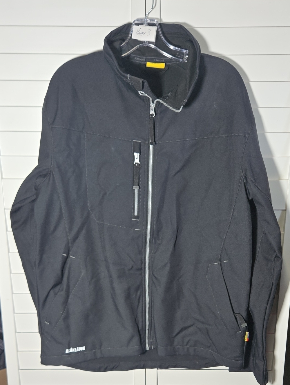 Blaklader Men's Black Softshell Jacket Size L